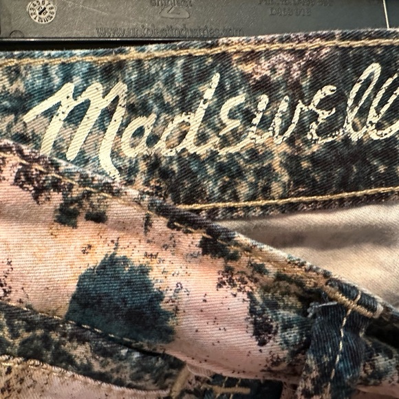 Madewell Women's Colorful Patterned Skinny Pants - Size 26 - Picture 3 of 5
